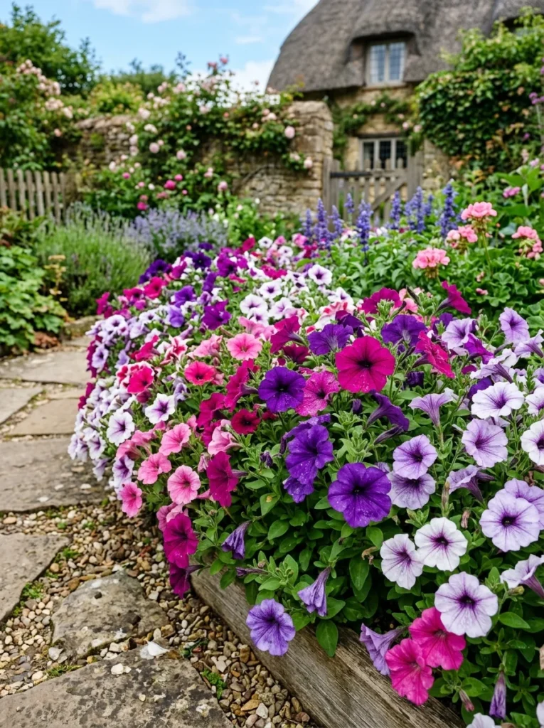 Petunias plants