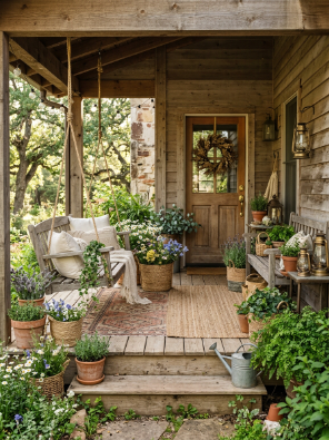 Rustic Boho Porch