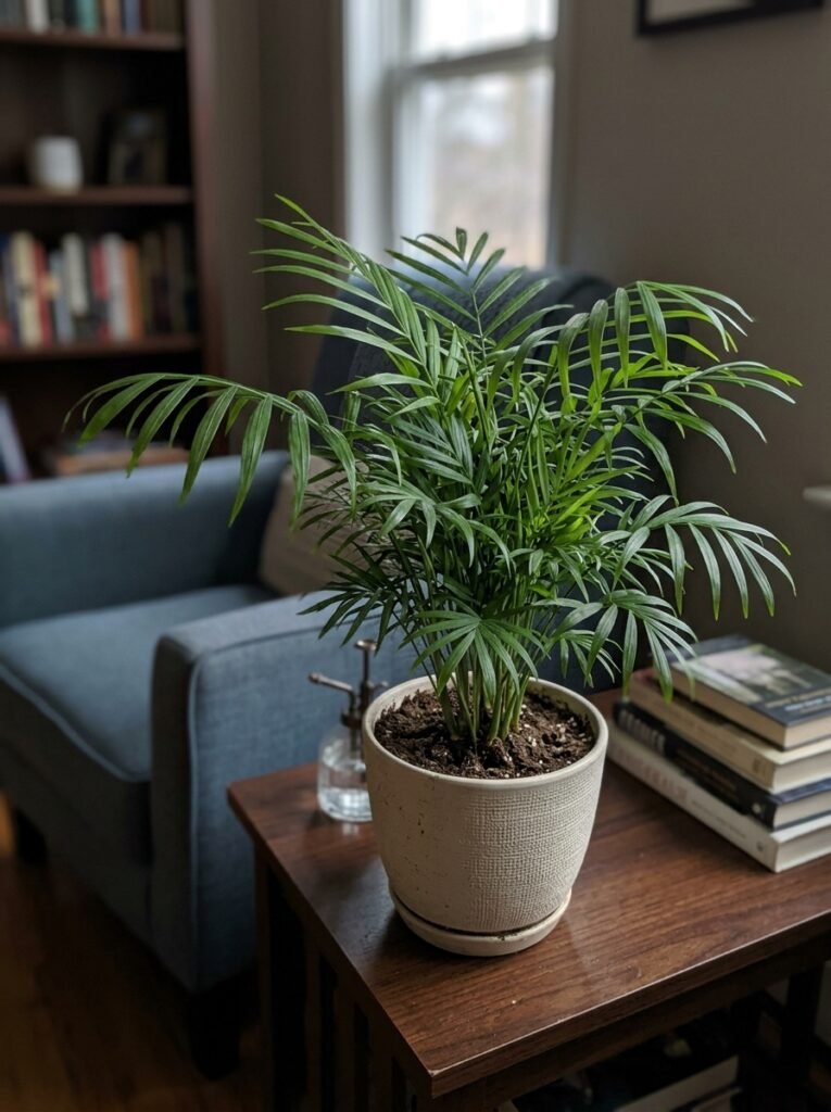 Parlor Palm For A Low-Light Touch Of The Tropics