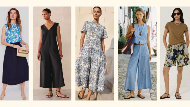 Trendy Summer outfits ideas for women  to stay cool and stylish. 