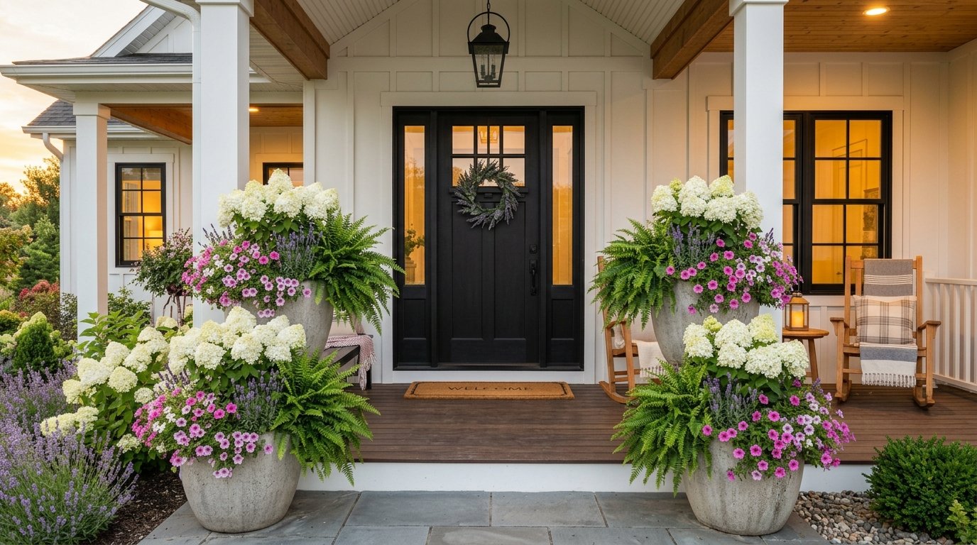 Modern Farmhouse Front Porch