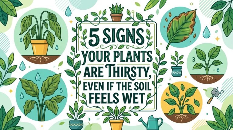5 Signs Your Plants Are Thirsty