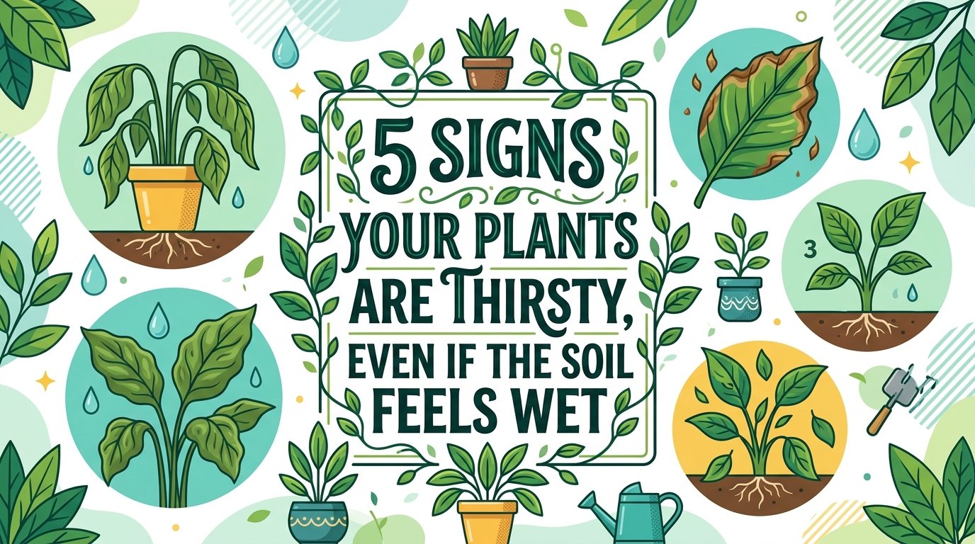 5 Signs Your Plants Are Thirsty