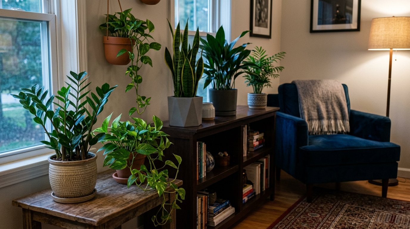 Low-Light Indoor Houseplants