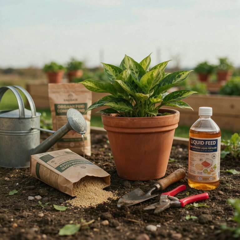 How to Fertilize Outdoor Plants: A Complete Guide